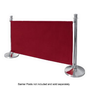 Picture of Bolero Red Canvas Barrier