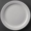 Picture of Olympia Athena Narrow Rimmed Plates 226mm (Pack of 12)