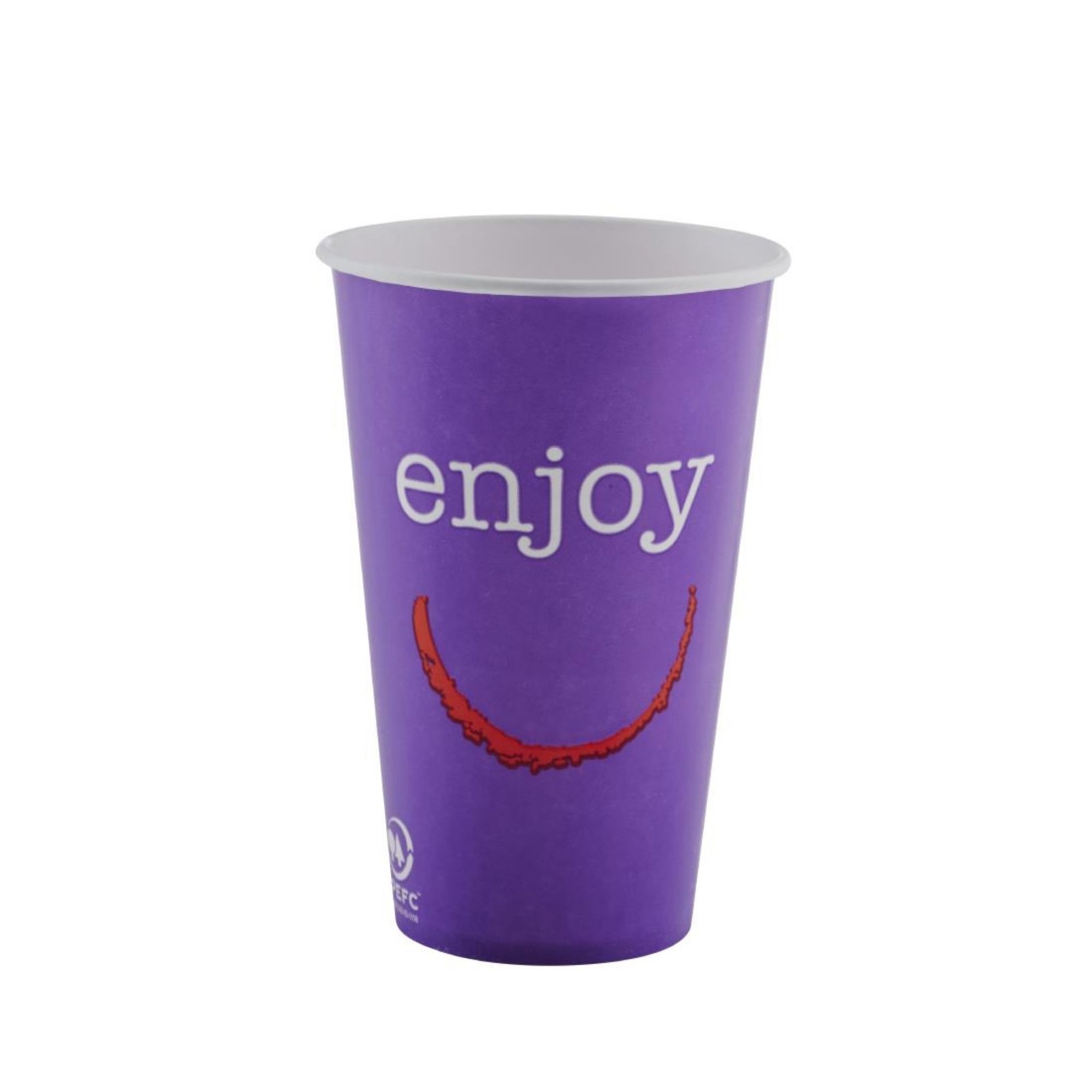 Picture of Huhtamaki Enjoy Paper Cold Cups 340ml / 12oz (Pack of 1900)