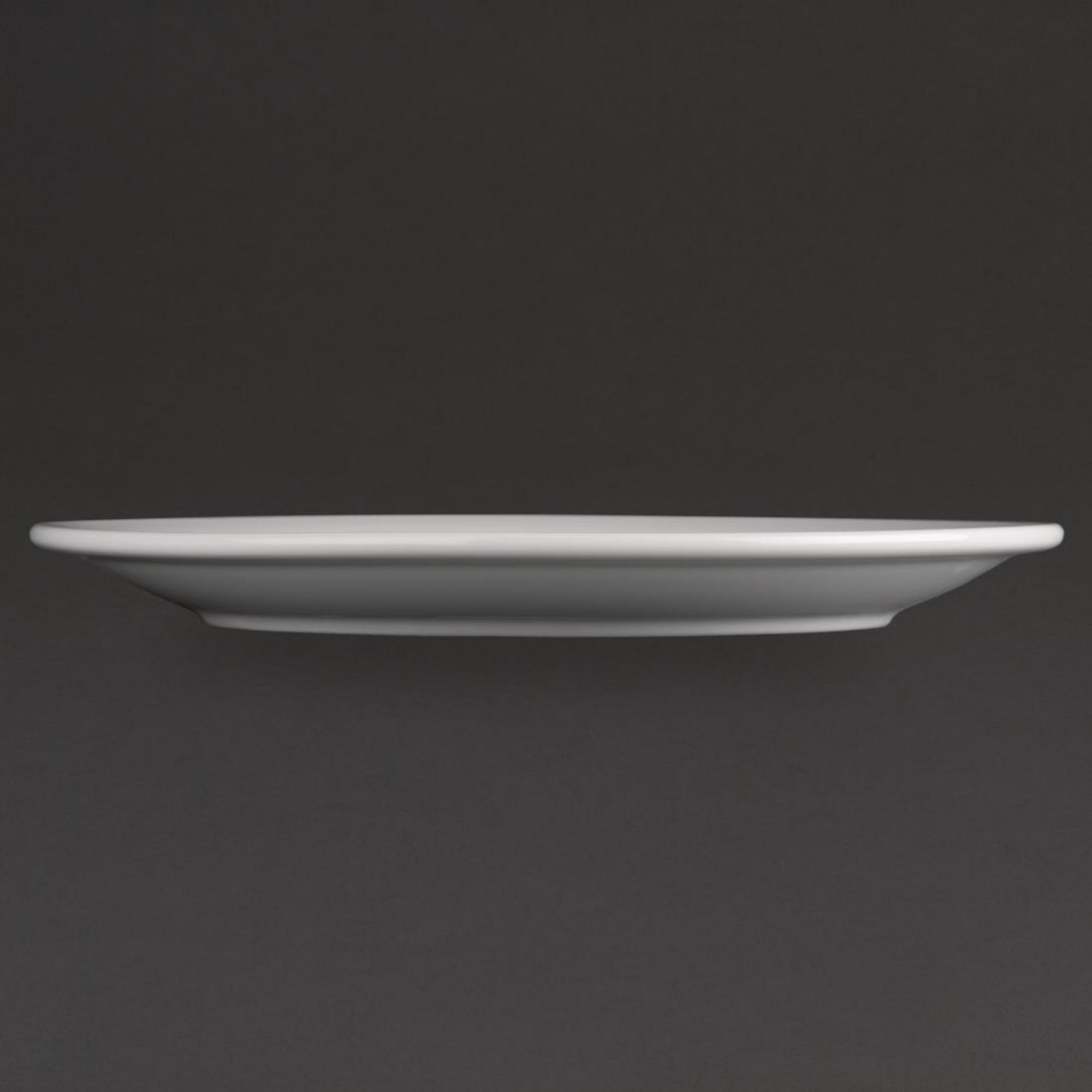 Picture of Olympia Athena Narrow Rimmed Plates 226mm (Pack of 12)