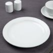 Picture of Olympia Athena Narrow Rimmed Plates 226mm (Pack of 12)