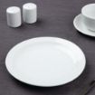 Picture of Olympia Athena Narrow Rimmed Plates 205mm (Pack of 12) - CF362