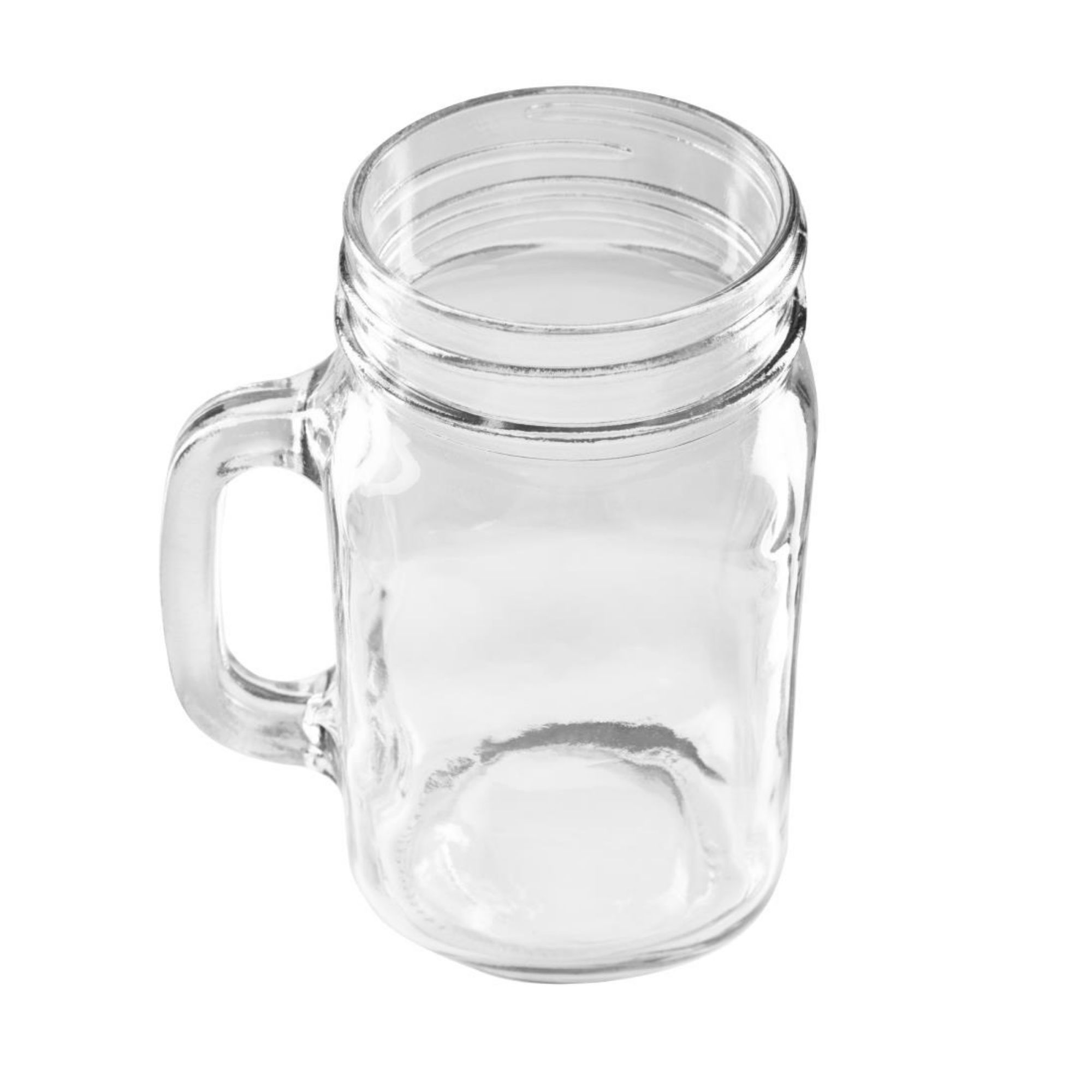 Picture of Olympia Handled Jam Jar Glasses 450ml (Pack of 12)