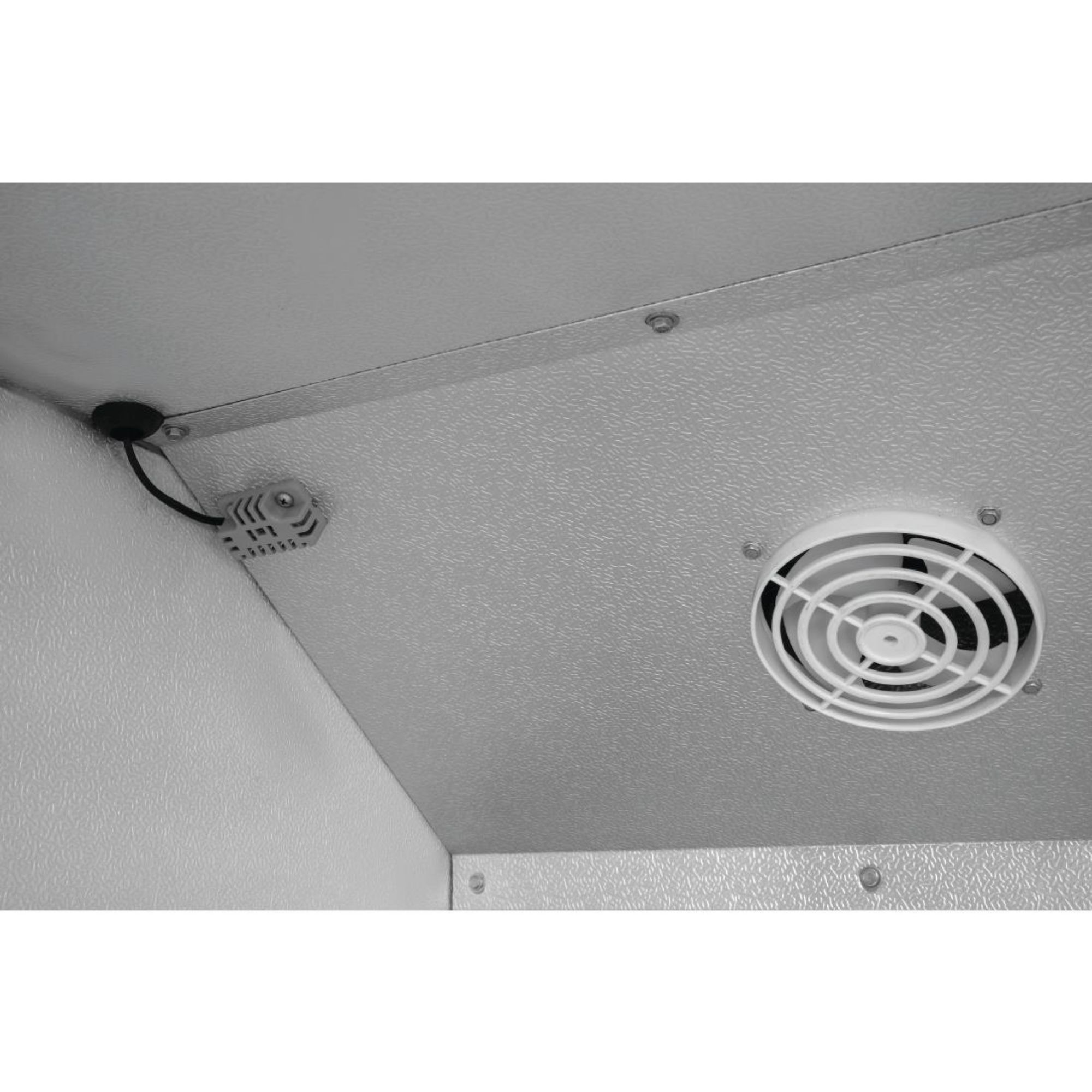 Picture of Polar G-Series Upright Double Door Fridge 1200Ltr White