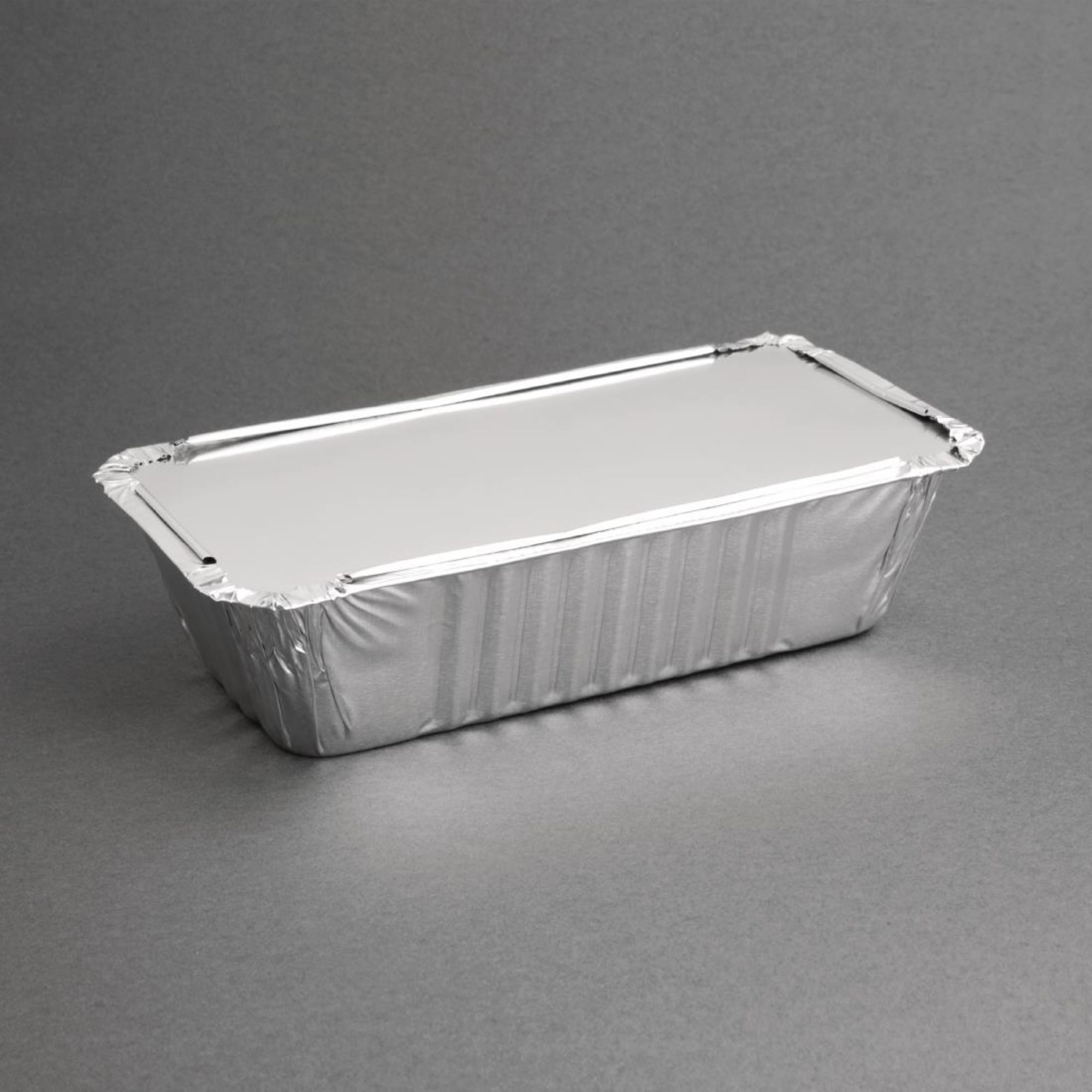 Picture of Fiesta Foil Container Waxed Lids Large (Pack of 500)