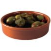 Picture of Olympia Tapas Rustic Mediterranean Large Dishes 134mm (Pack of 6)