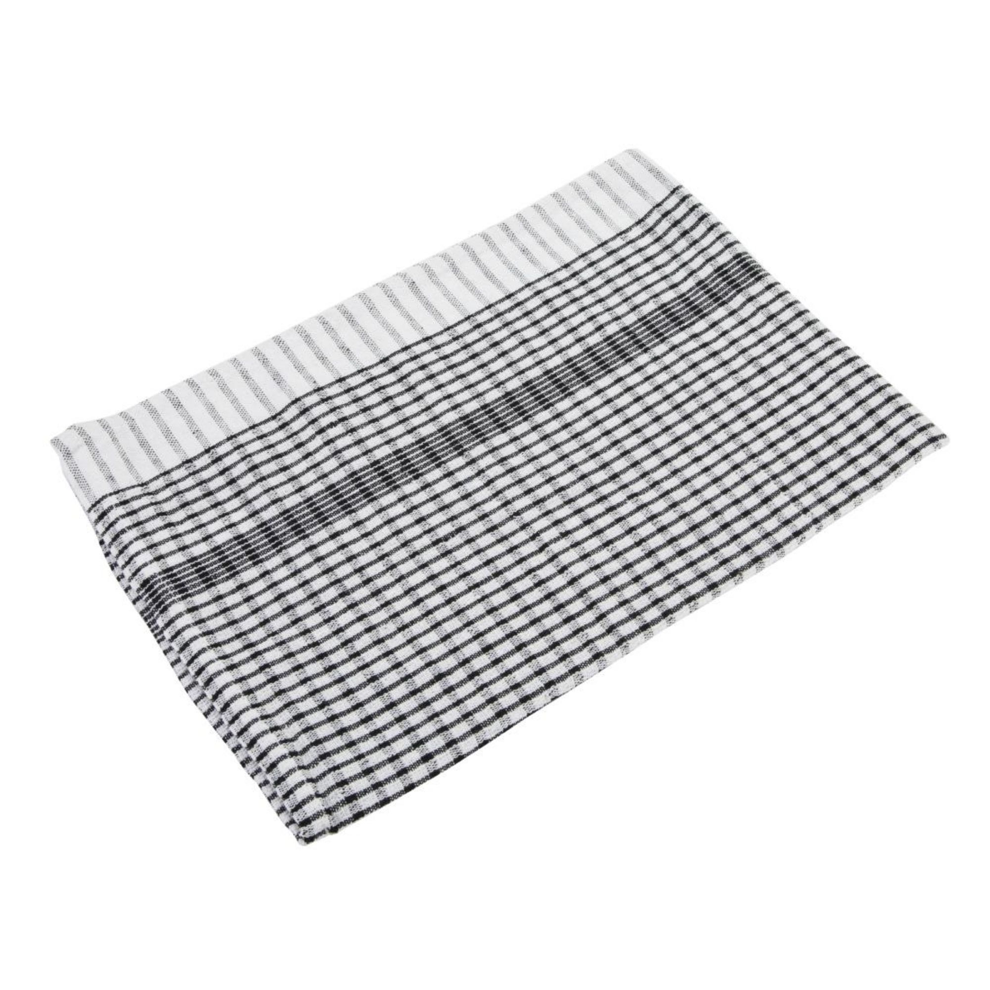 Picture of Vogue Wonderdry Tea Towels Black (Pack of 10)