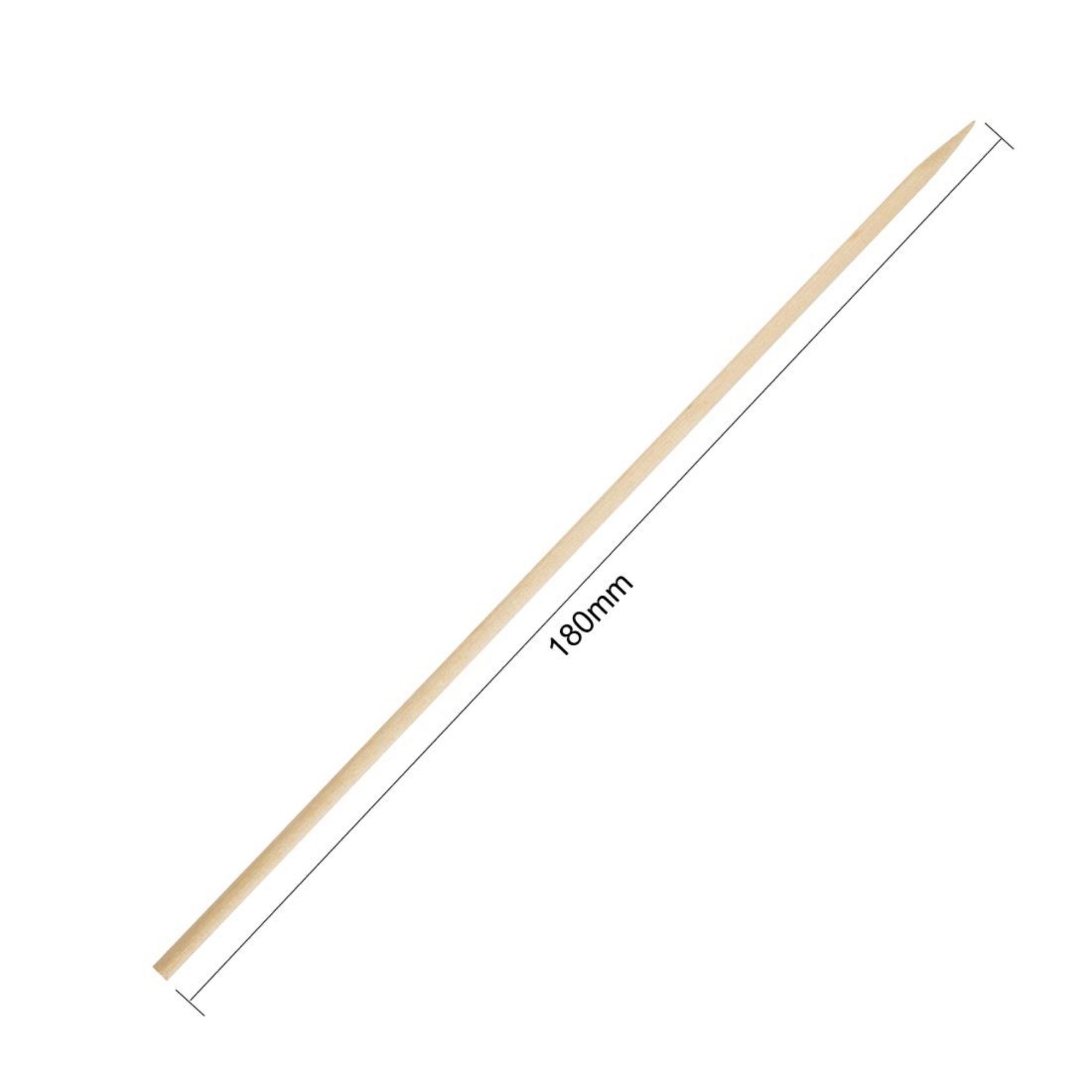 Picture of Fiesta Compostable Wooden Skewers 180mm (Pack of 200)