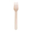 Picture of Fiesta Compostable Disposable Wooden Forks (Pack of 100)