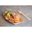 Picture of Fiesta Compostable Disposable Wooden Forks (Pack of 100)