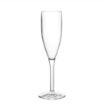 Picture of Olympia Kristallon Polycarbonate Champagne Flutes 210ml (Pack of 12)