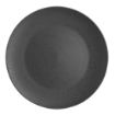 Picture of Olympia Fusion Round Black Coupe Plate 270mm (4 Pack)