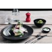 Picture of Olympia Fusion Round Black Coupe Plate 270mm (4 Pack)