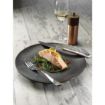 Picture of Olympia Fusion Round Black Coupe Plate 270mm (4 Pack)