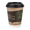 Picture of Fiesta Compostable Coffee Cup Lids 340ml / 12oz (Pack of 1000)