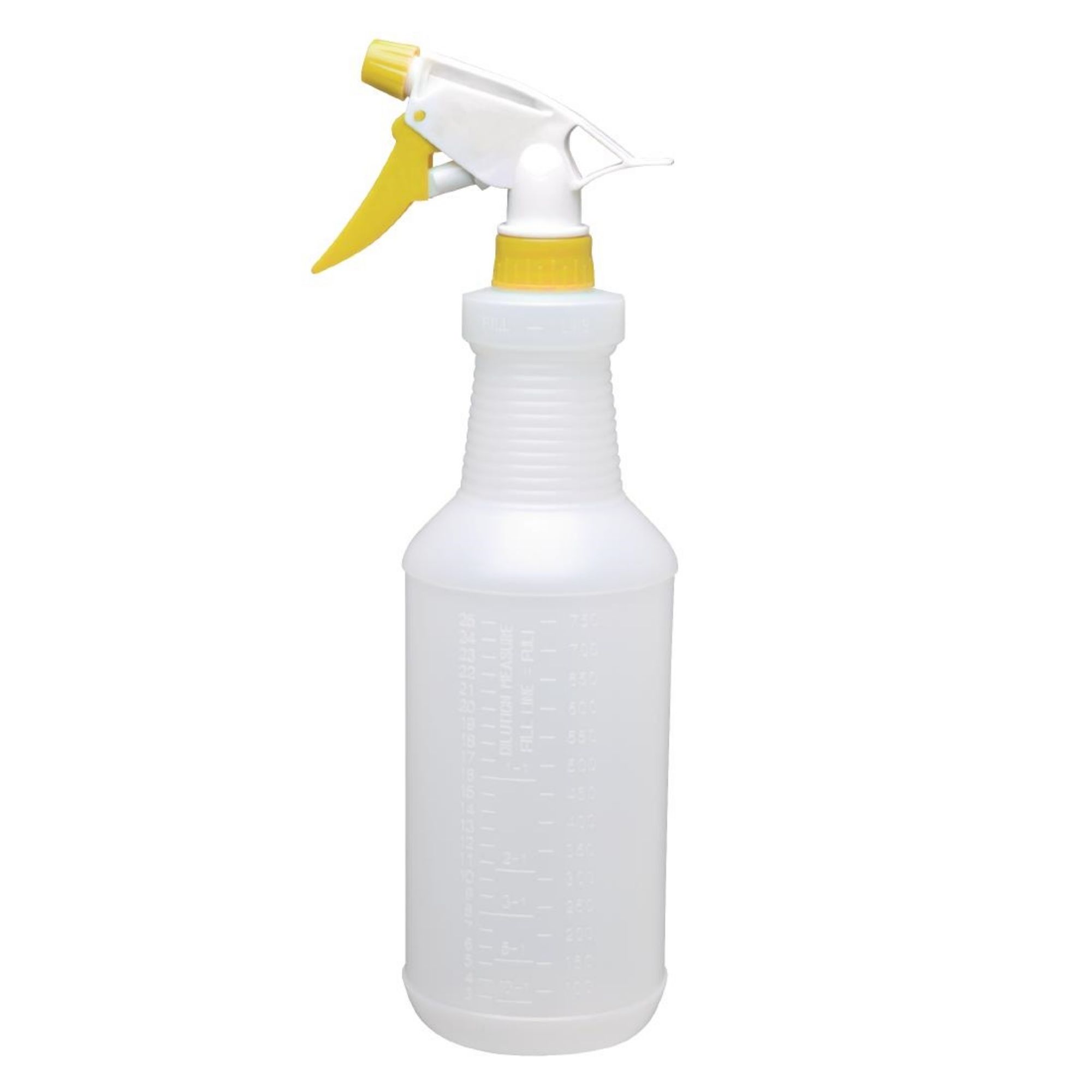 Picture of Jantex Colour-Coded Trigger Spray Bottle Yellow 750ml
