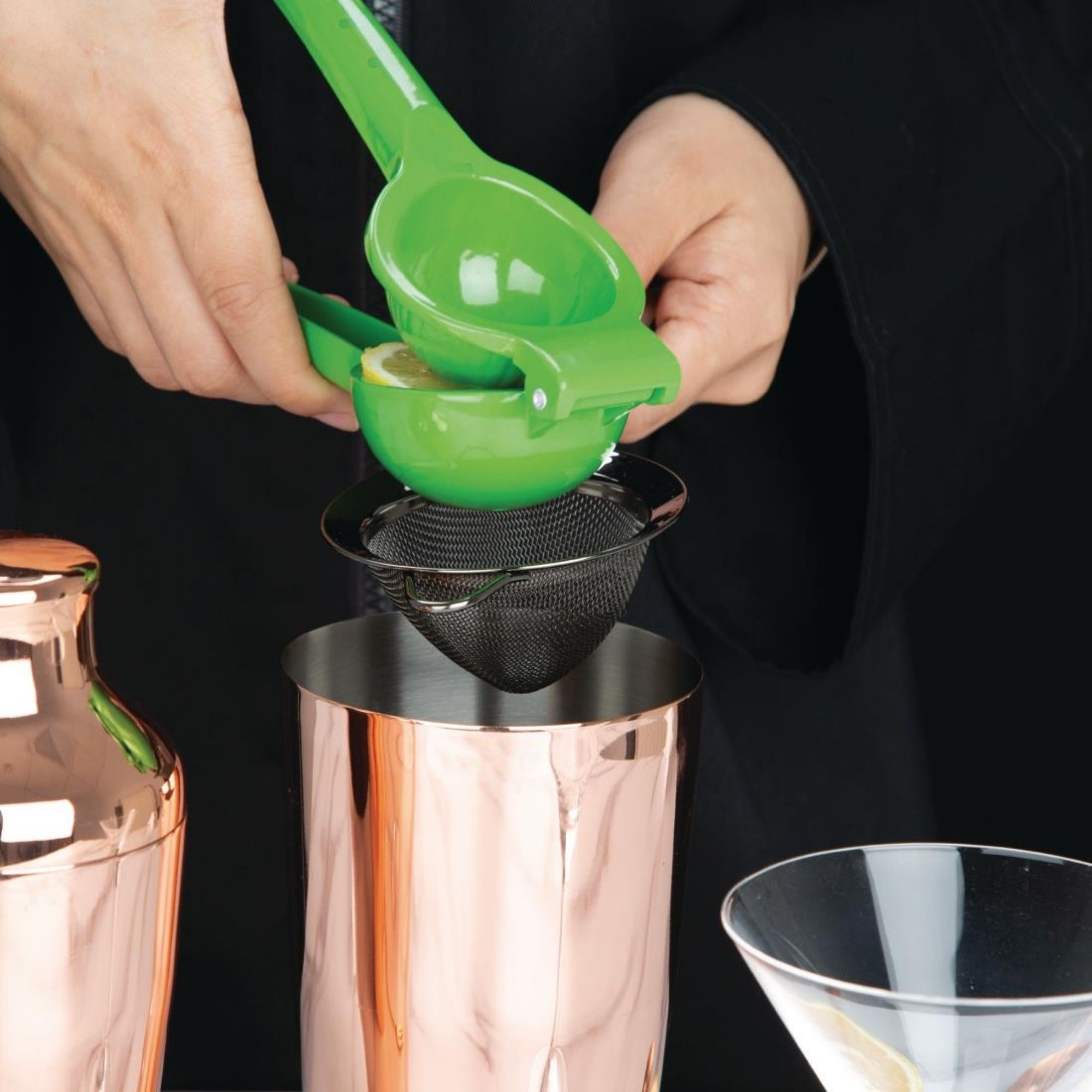 Picture of Olympia Mesh Strainer Gunmetal