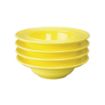Picture of Olympia Heritage Raised Rim Bowls Yellow 205mm (Pack of 4)