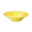 Picture of Olympia Heritage Raised Rim Bowls Yellow 205mm (Pack of 4)