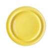 Picture of Olympia Heritage Raised Rim Plates Yellow 253mm (Pack of 4)
