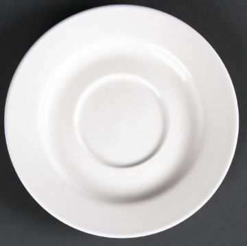 Picture of Olympia Lumina Round Saucers 143mm (Pack of 6)