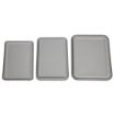 Picture of Nisbets Essentials Non Stick Baking Trays (Pack of 3) - DW097