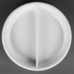 Picture of Olympia Whiteware Divided Round Dish 3.5Ltr 123.1oz