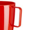 Picture of Olympia Kristallon Polypropylene Handled Beakers Red 348.7ml (12 pack)