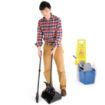 Picture of Jantex Lobby Dustpan and Broom Set