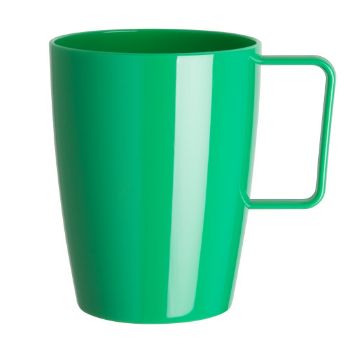 Picture of Olympia Kristallon Polypropylene Handled Beakers Green 348.7ml (12 pack)