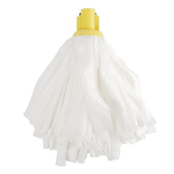 Picture of Jantex Standard Big White Socket Mop Head Yellow