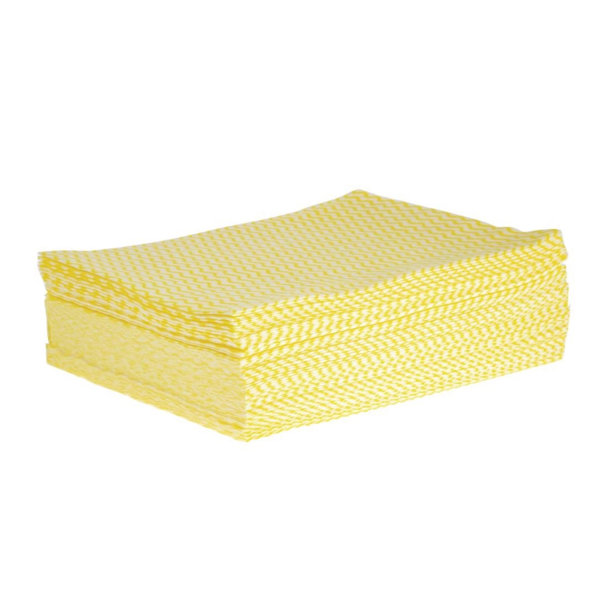 Picture of Jantex Solonet Cloths Yellow (Pack of 50)