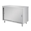 Picture of Vogue Stainless Steel Floor Standing Cupboard 1200mm