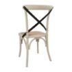 Picture of Bolero Bentwood Chairs with Metal Cross Backrest (Pack of 2)
