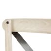 Picture of Bolero Bentwood Chairs with Metal Cross Backrest (Pack of 2)