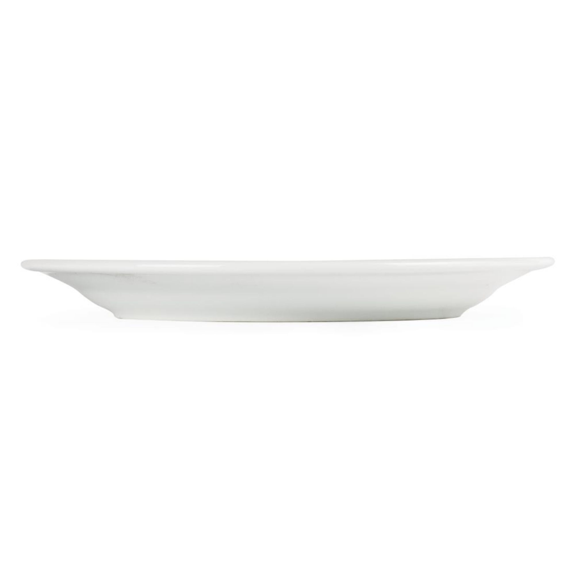 Picture of Olympia Whiteware Wide Rimmed Plates 230mm (Pack of 12)