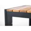 Picture of Bolero Square Steel and Acacia Table 800mm