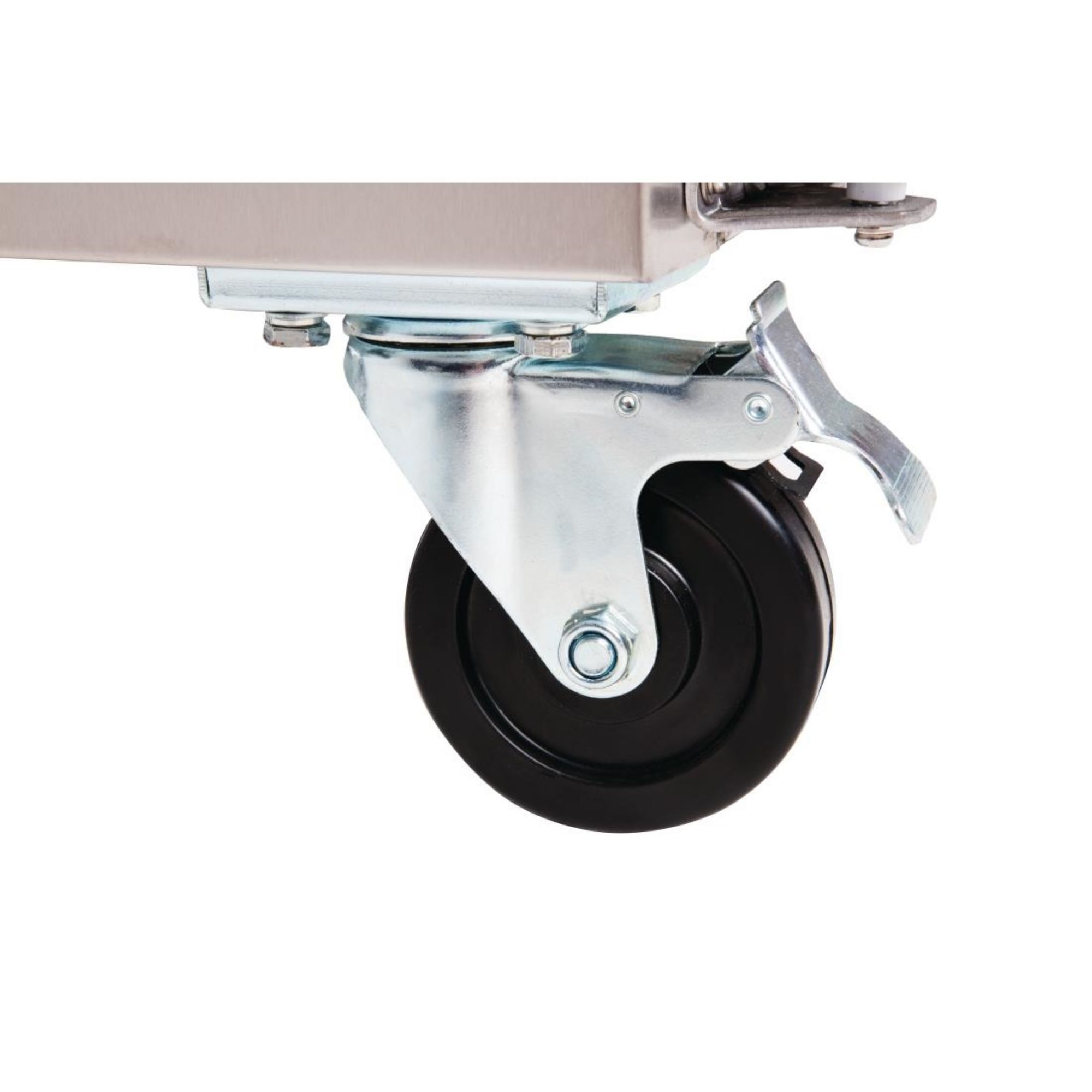 Picture of Polar U-Series Triple Door Counter Fridge with Upstand 417Ltr