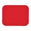 Picture of Cambro Polypropylene Fast Food Tray Red 410mm