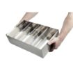 Picture of Olympia Cutlery Holder Stainless Steel