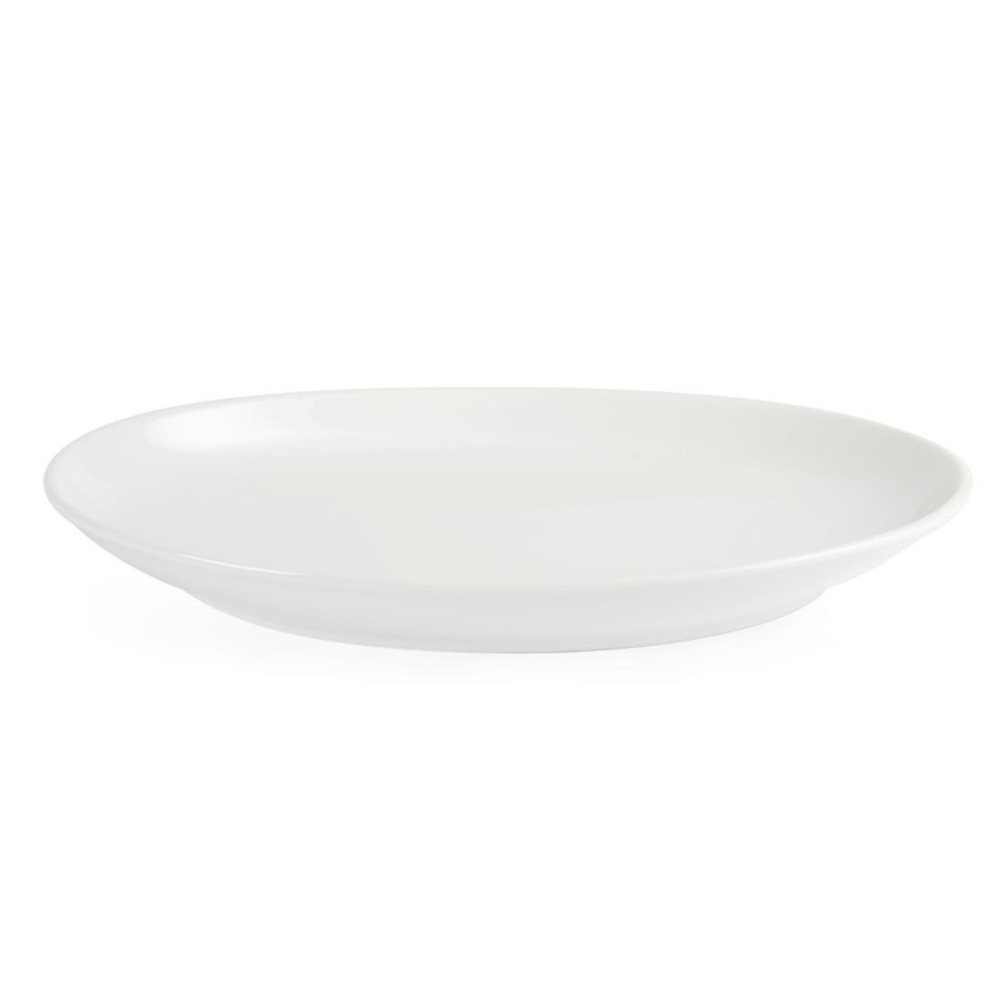 Picture of Olympia Whiteware French Deep Oval Plates 365mm (Pack of 2)