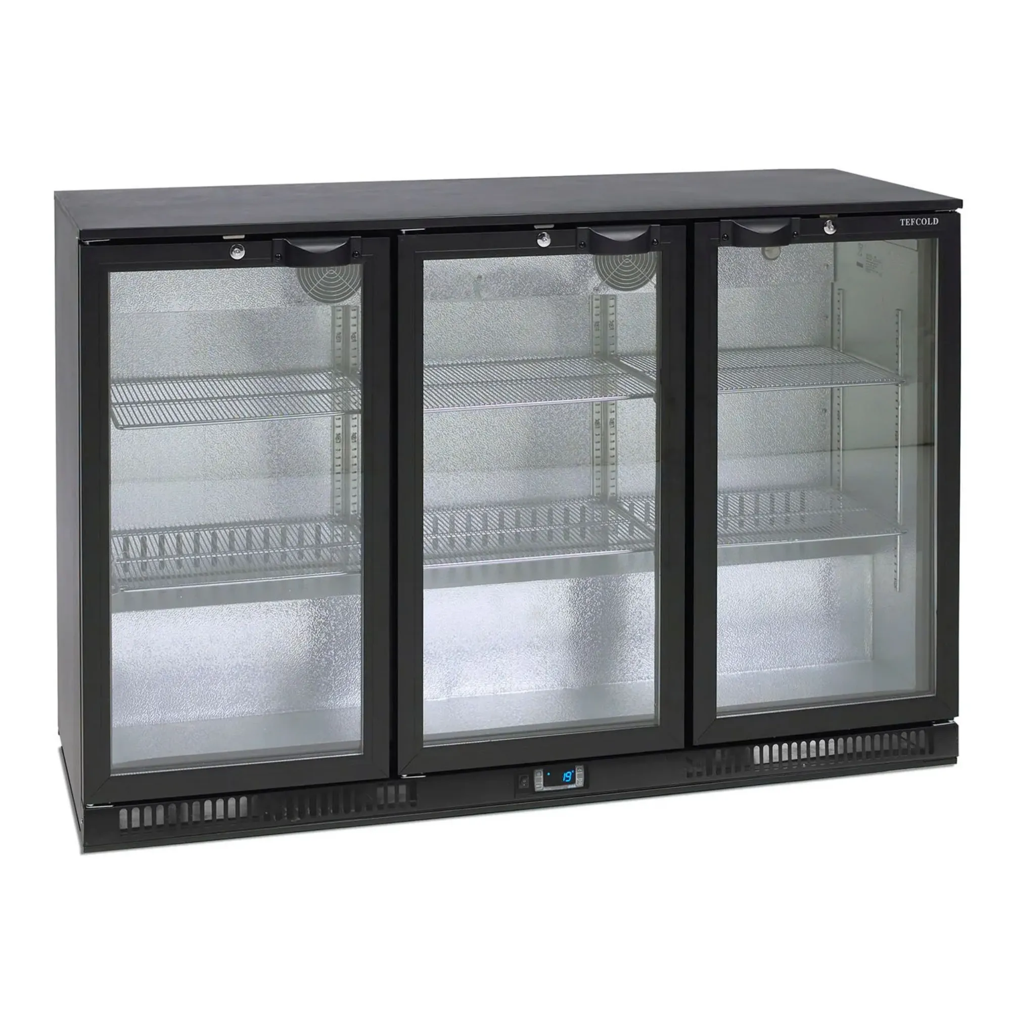 Picture of Tefcold BA30S Black Sliding Door