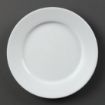 Picture of Olympia Whiteware Wide Rimmed Plates 202mm (Pack of 12)