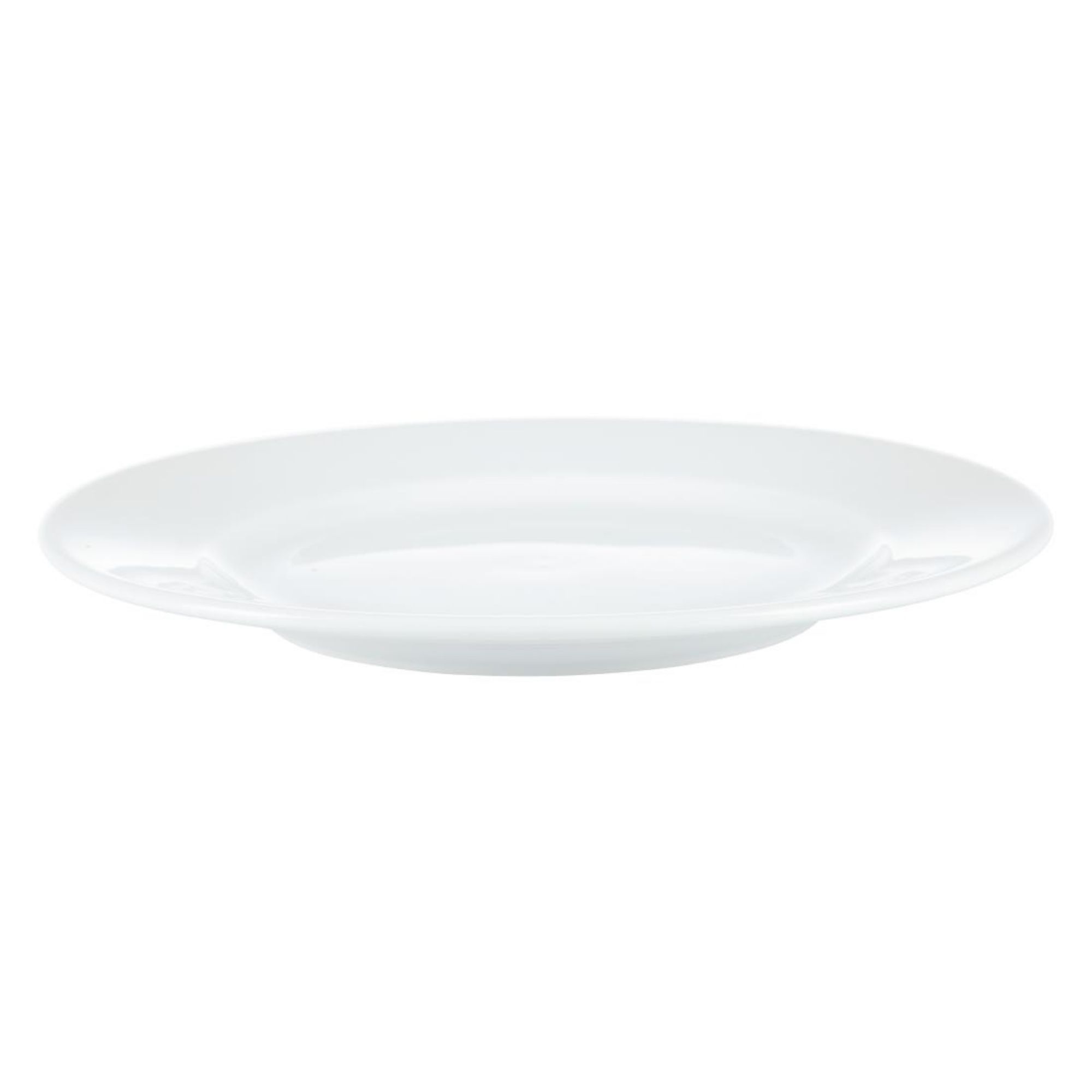 Picture of Olympia Whiteware Wide Rimmed Plates 202mm (Pack of 12)