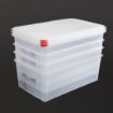 Picture of Araven Polypropylene 1/1 Gastronorm Food Storage Box 28Ltr (Pack of 4)
