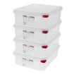 Picture of Araven Polypropylene 1/2 Gastronorm Food Container 6.5Ltr (Pack of 4)