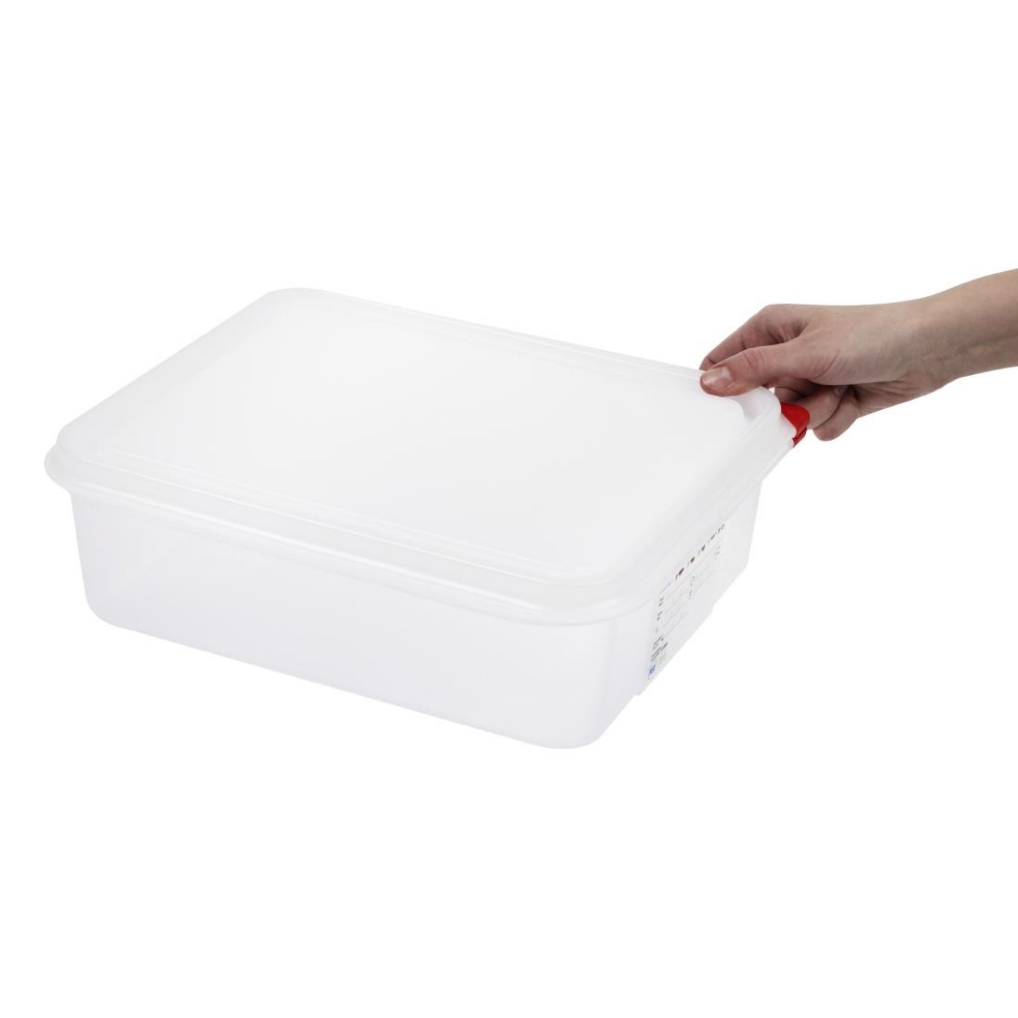 Picture of Araven Polypropylene 1/2 Gastronorm Food Container 6.5Ltr (Pack of 4)