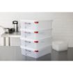 Picture of Araven Polypropylene 1/2 Gastronorm Food Container 6.5Ltr (Pack of 4)