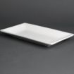 Picture of Olympia Whiteware Serving Rectangular Platters 250x 150mm (Pack of 4)
