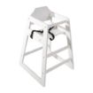Picture of Bolero Wooden High Chair Antique White Finish